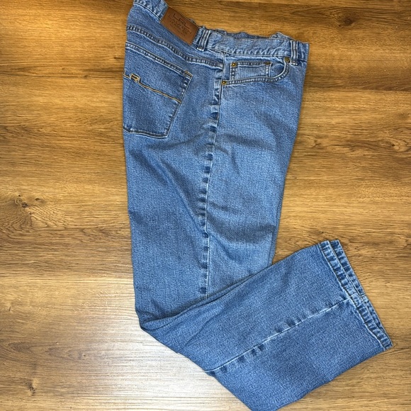 LRL Lauren Jeans Co Ralph Lauren Petite 12P Women’s Classic Straight Reg Wash - Picture 4 of 9